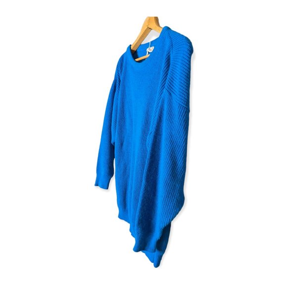 Vintage Pandora Blue Crew Neck Sweater Size Medium - Picture 5 of 11